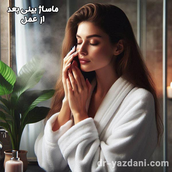 ماساژ بینی بعد از جراحی - دکتر جواد یزدانی