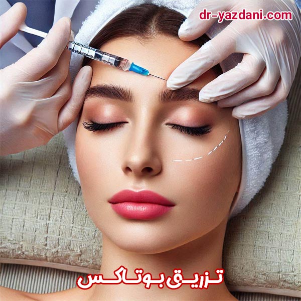 تزریق بوتاکس - دکتر جواد یزدانی