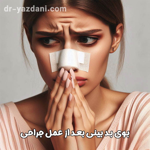 بوی بد بینی بعد از عمل - دکتر یزدانی