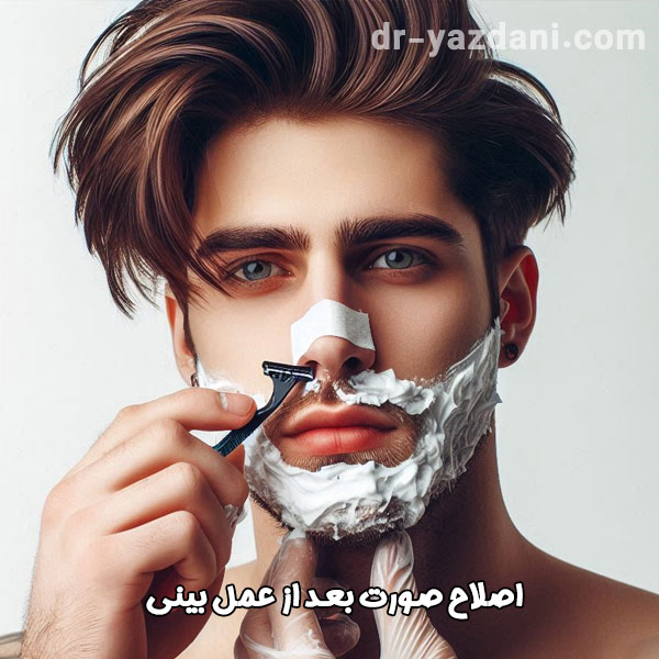 اصلاح بعد از عمل بینی - دکتر جواد یزدانی