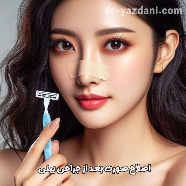 اصلاح بعد از عمل بینی - دکتر جواد یزدانی